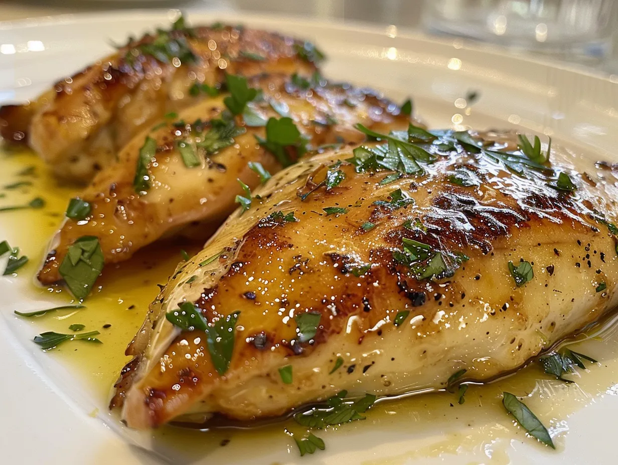 Appetizing Mustard Chicken Dish