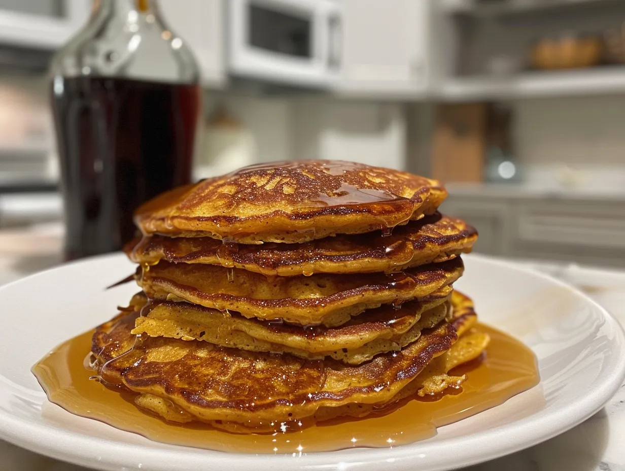 Butternut Squash Pancakes Stack