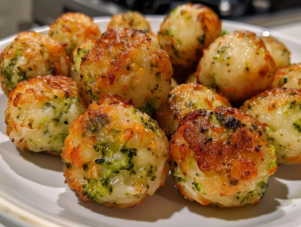 Cheesy Broccoli Tater Tots Platter