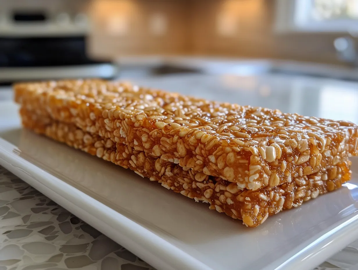 Close up of spicy fire crackers on a white platter.
