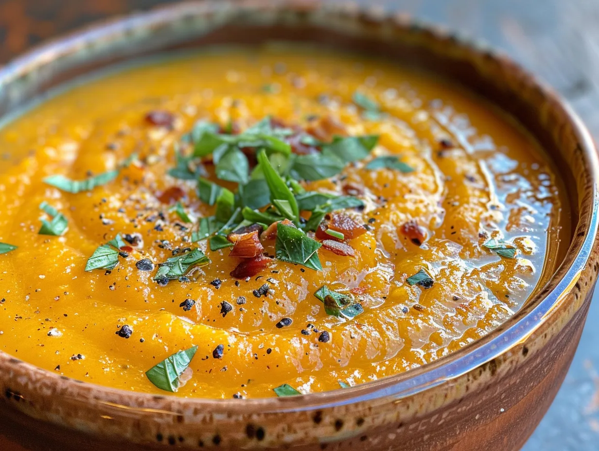 Cozy Bowl of Butternut Squash Soup