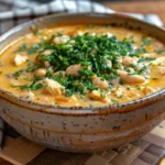 Crockpot White Chicken Chili Delicious and Ready to Eat