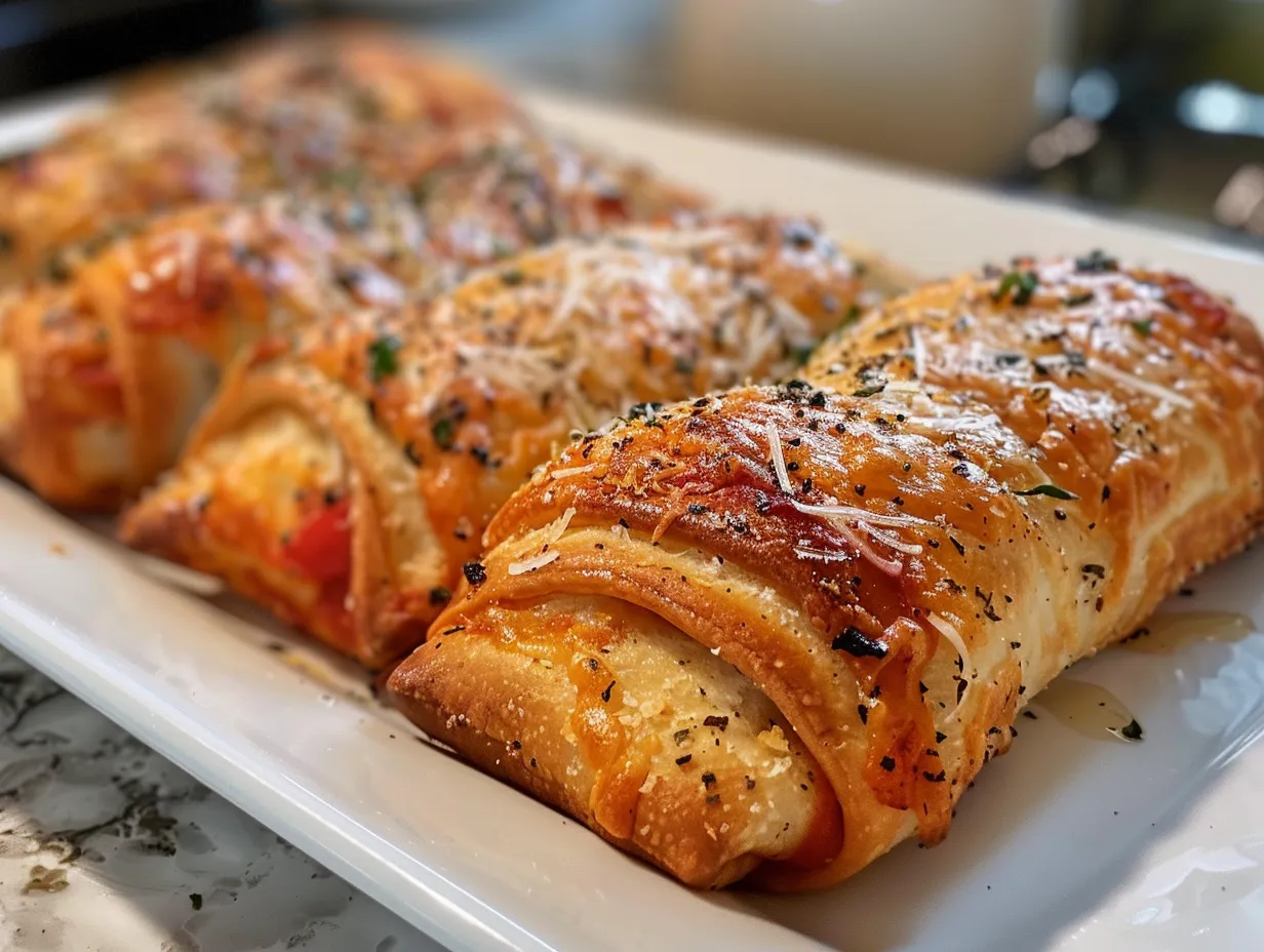 Delicious Crispy Air Fryer Pizza Rolls