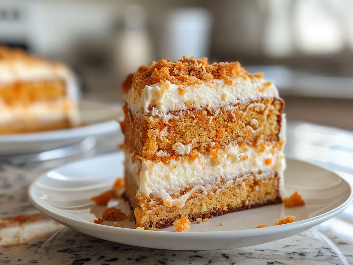 Delicious Hawaiian Pineapple Carrot Cream Cake