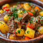 Delicious One-Pot Cowboy Stew Ready to Eat