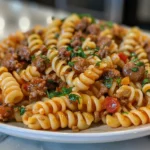 Delicious Sausage Pasta Skillet