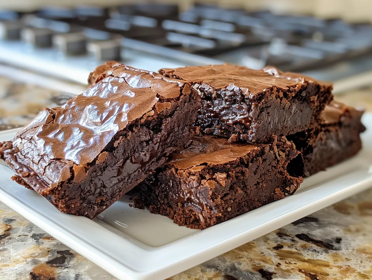 Delicious Triple Chocolate Brownies