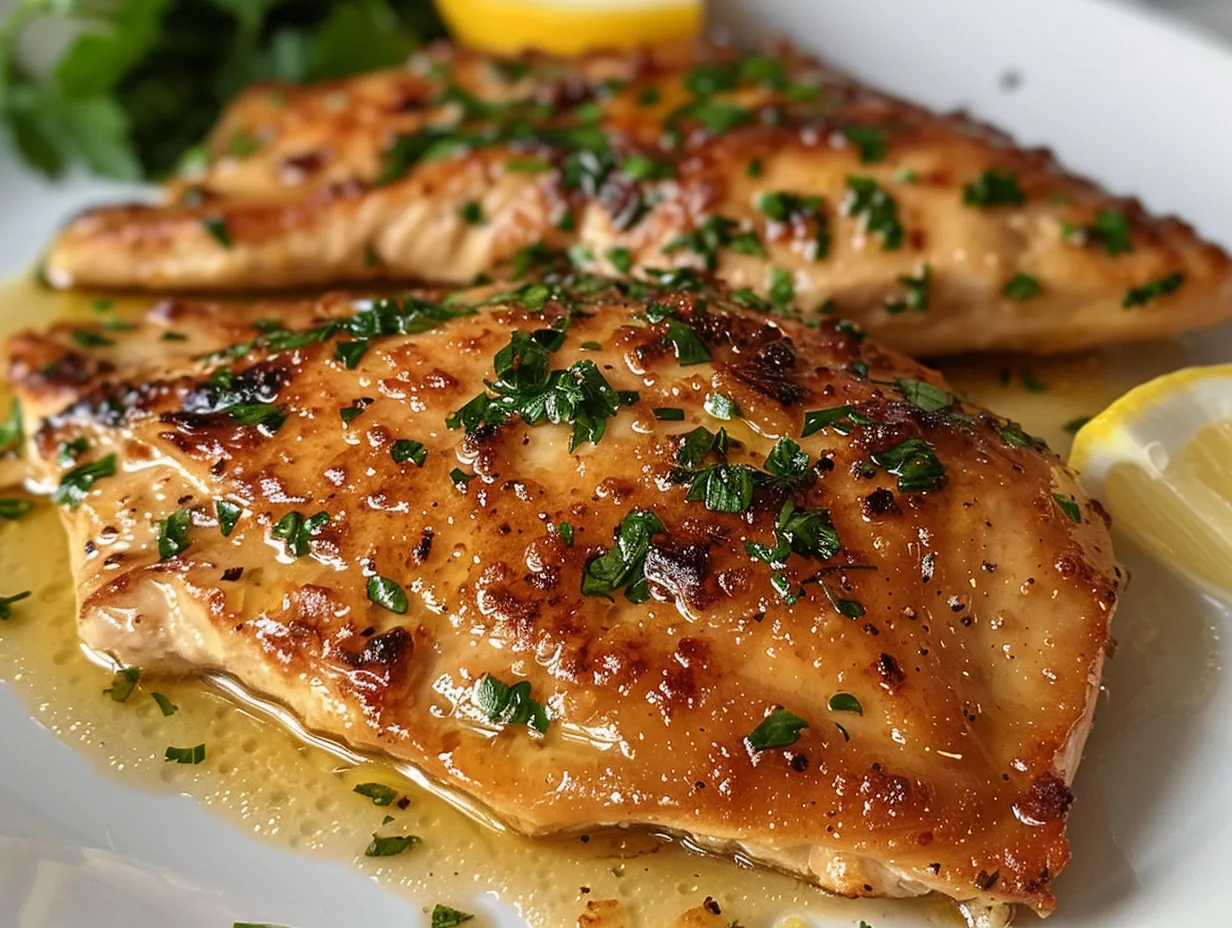 Freshly Made Chicken Piccata
