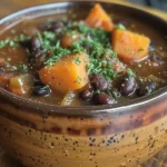 Hearty Black Bean Butternut Squash Stew