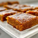 Homemade Pumpkin Bars