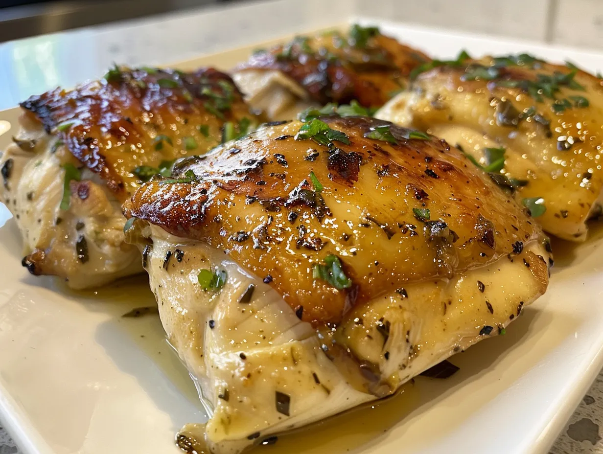 Mouthwatering crock pot ranch chicken served in a bowl.