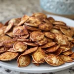 Pile of Cinnamon Sugar Baked Pumpkin Seeds