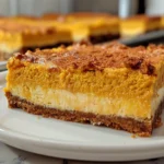 Pumpkin Cheesecake Bars Delicious