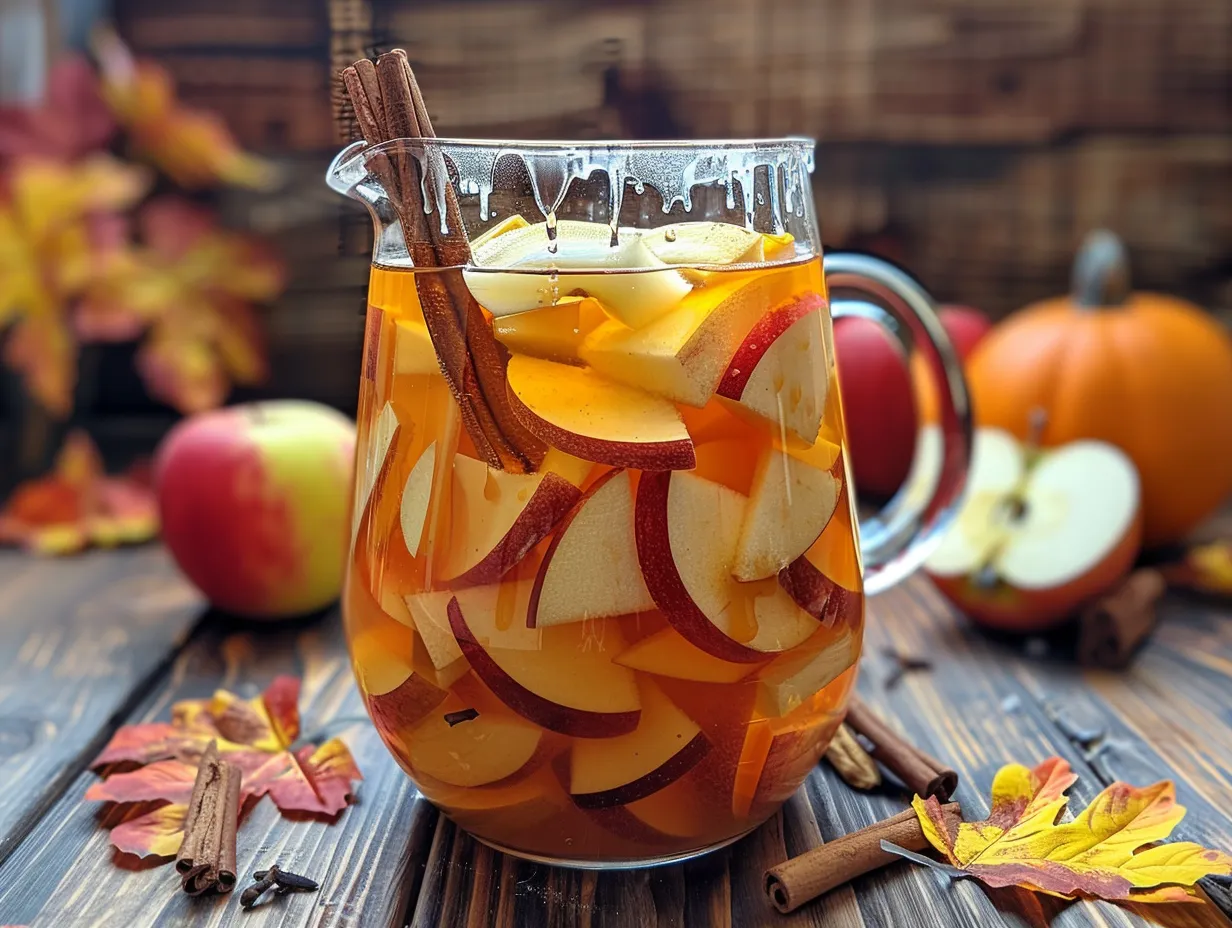 Perfect Caramel Apple Sangria Recipe for Fall!