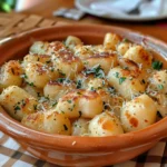 Rustic Plate of Gnocchi alla Sorrentina