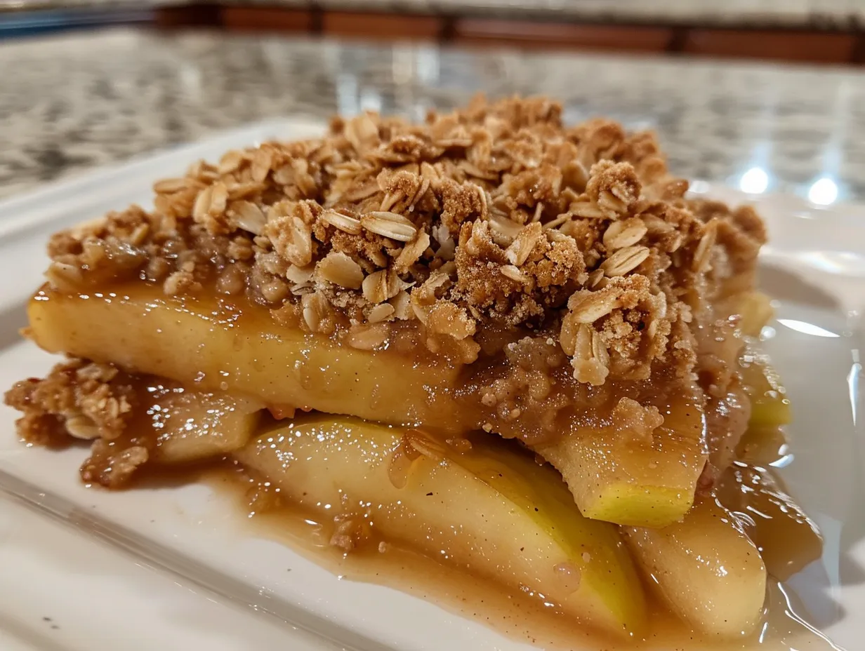 Warm and Delicious Apple Crisp