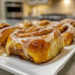 Warm Pumpkin Chai Cinnamon Rolls Fresh Out of the Oven