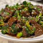 A Steaming Plate of Beef and Broccoli