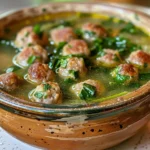 Bowl of Italian Wedding Soup