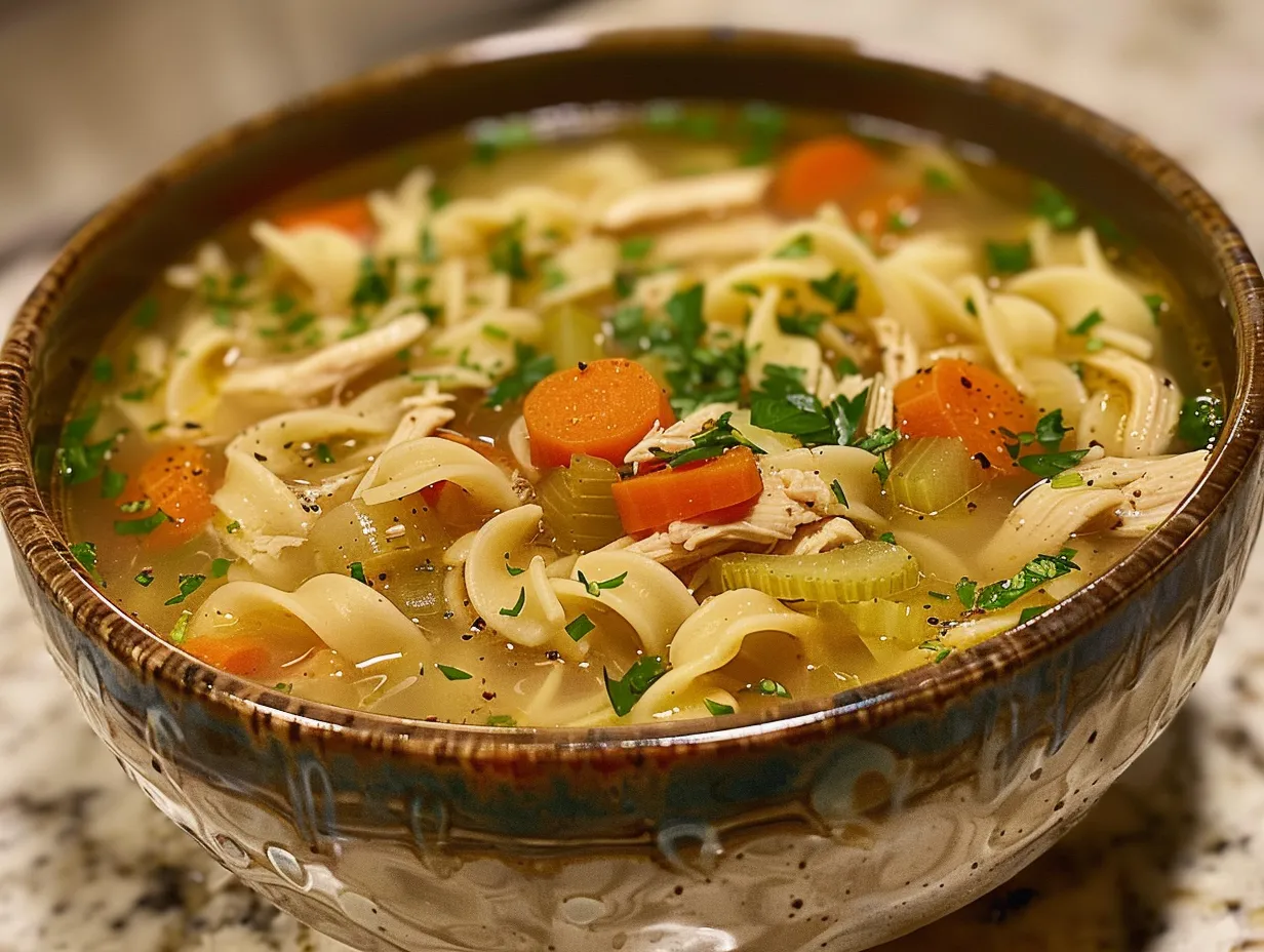 Chicken Noodle Soup Bowl