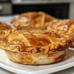 Close-up of Delicious Mini Apple Pies