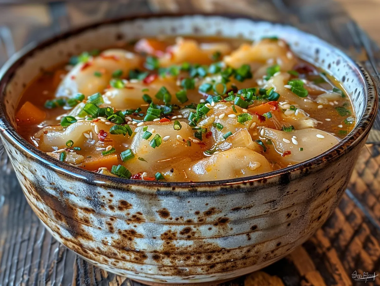 Cozy Vegan Dumpling Stew