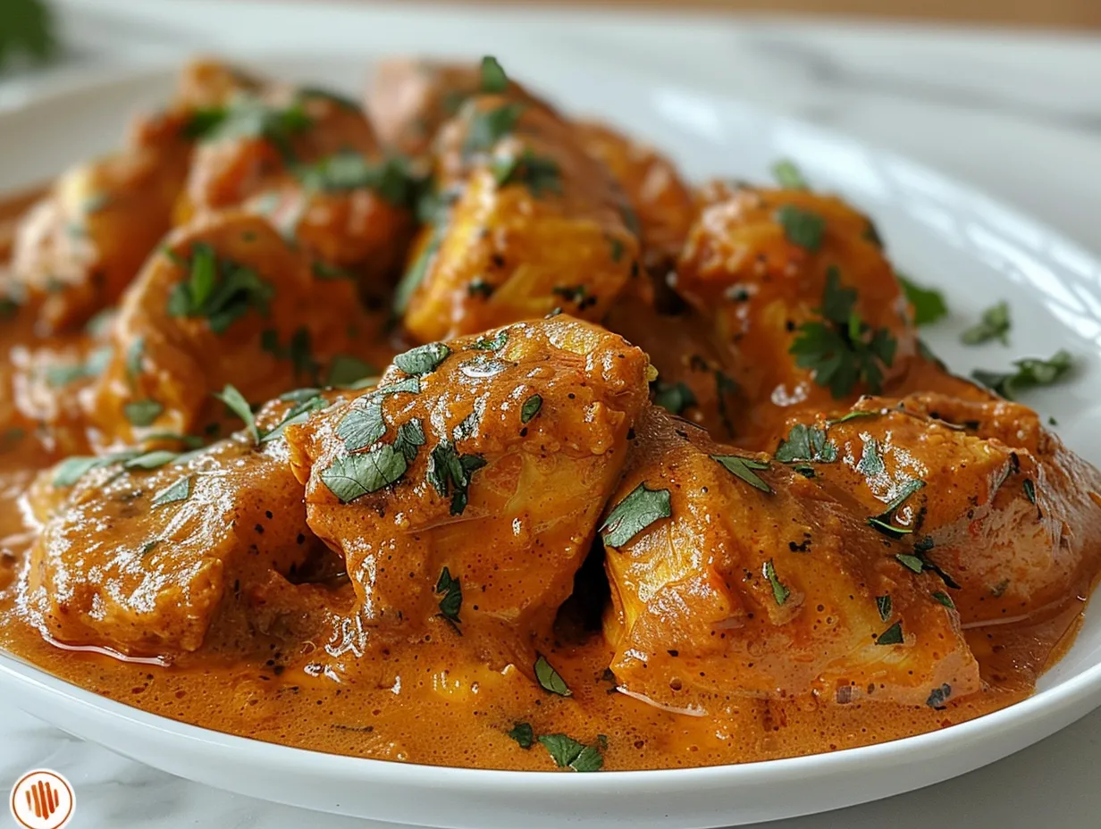 Delectable Butter Chicken Dish