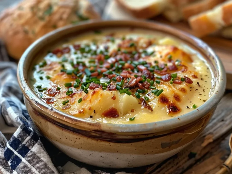Delicious Bowl of Loaded Baked Potato Soup