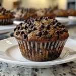 Delicious Chocolate Chip Zucchini Muffins