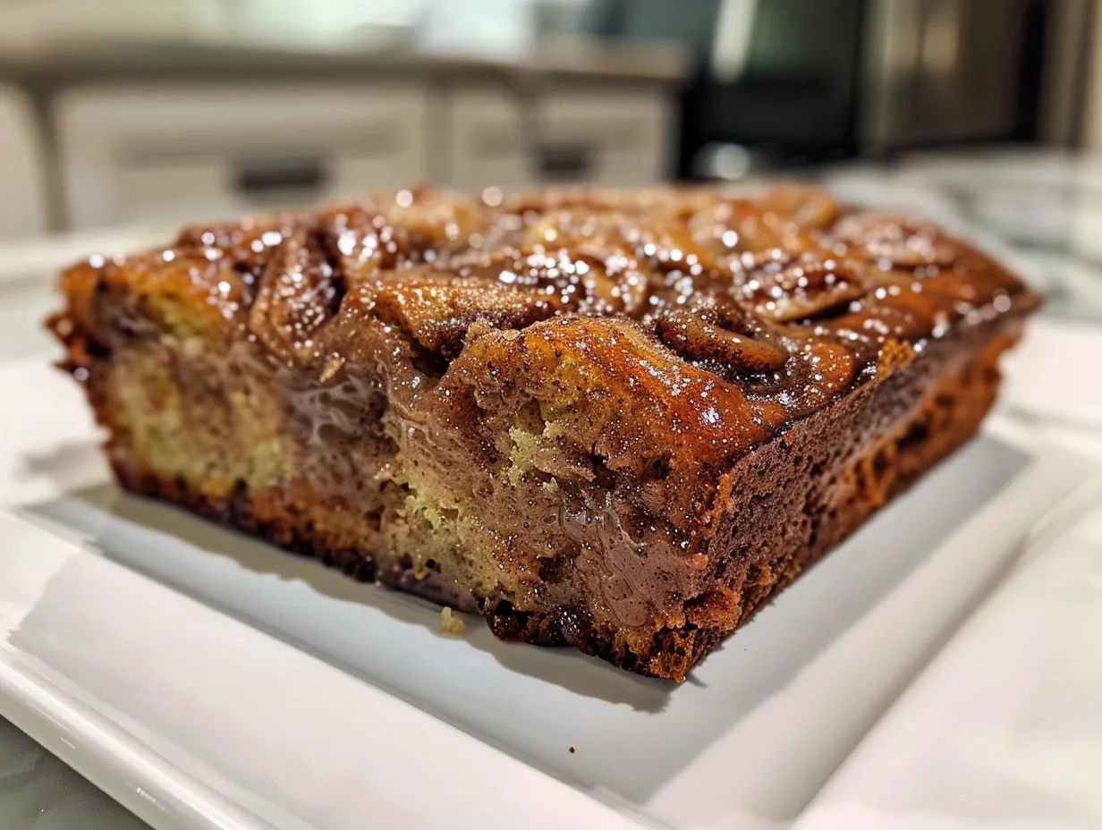 Delicious Cinnamon Roll Zucchini Bread