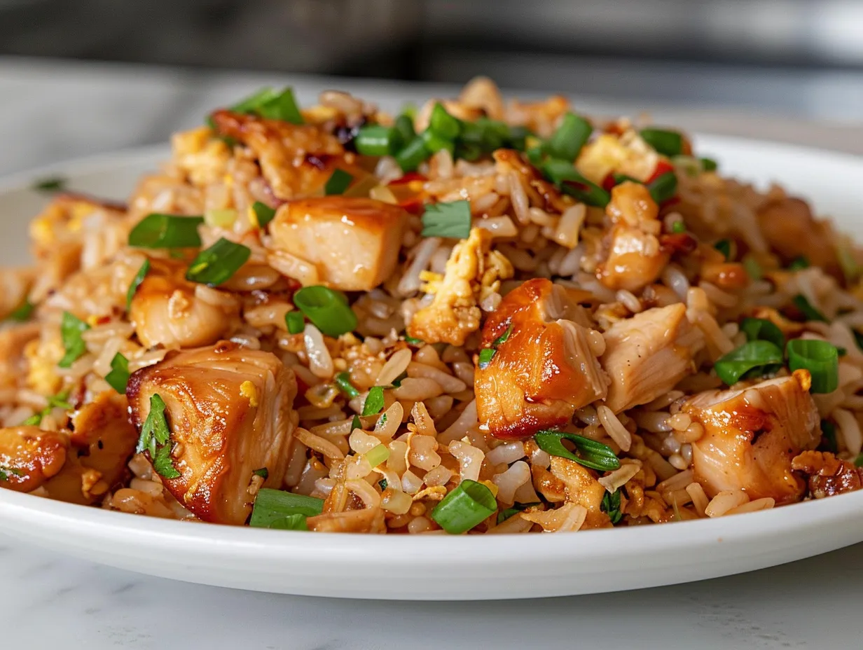 Delicious Homemade Chicken Fried Rice