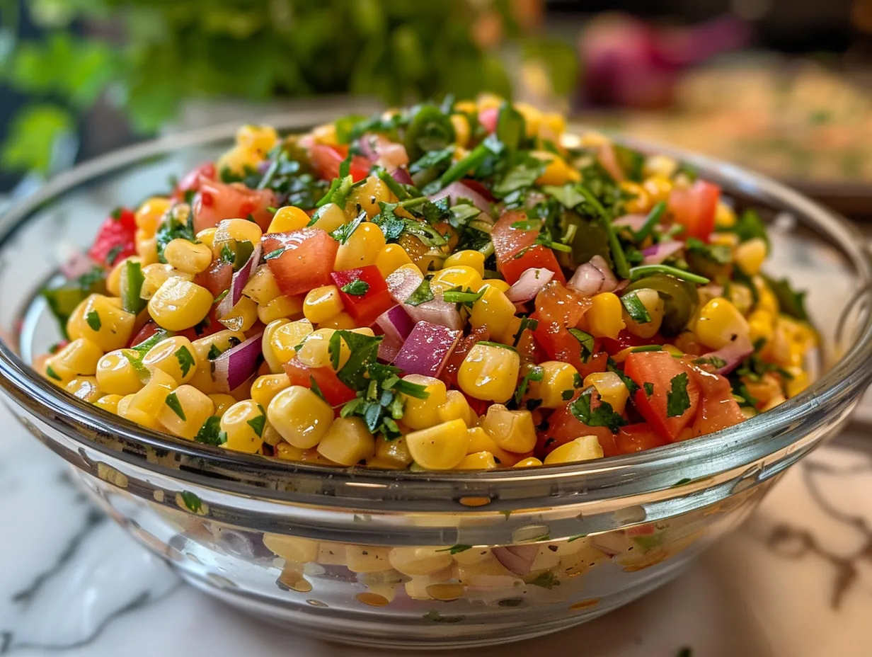 Delicious Mexican Street Corn Salad