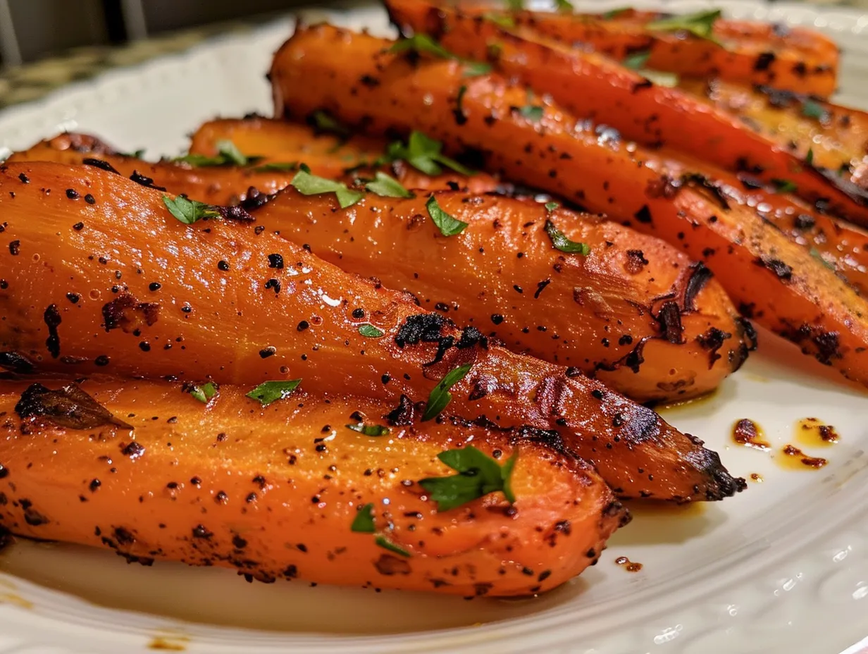 Delicious Pile of Roasted Carrots