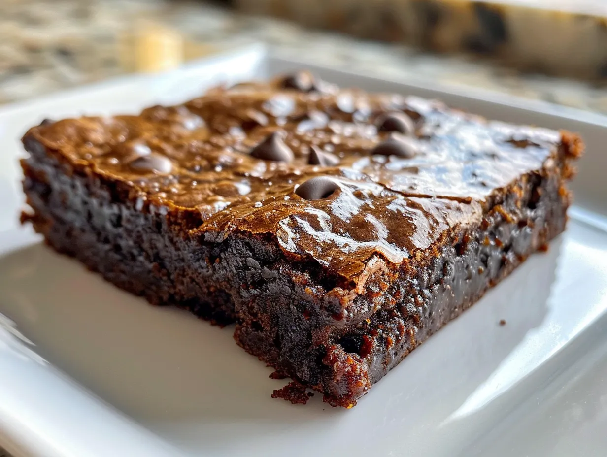 Delicious Pumpkin Brownies on Display