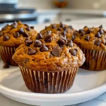 Gluten Free Pumpkin Chocolate Chip Muffins Display