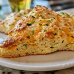Homemade Cheddar Zucchini Scones