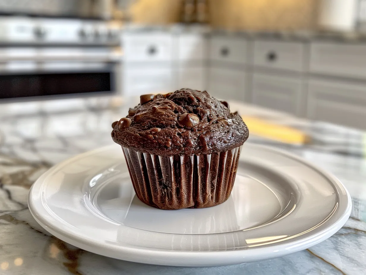 Irresistible Chocolate Muffins Display