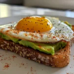 Mouthwatering Avocado Toast with Egg
