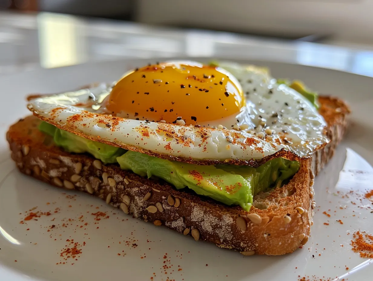 Mouthwatering Avocado Toast with Egg