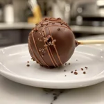 Mouthwatering Homemade Cake Pops Displayed on a Stand