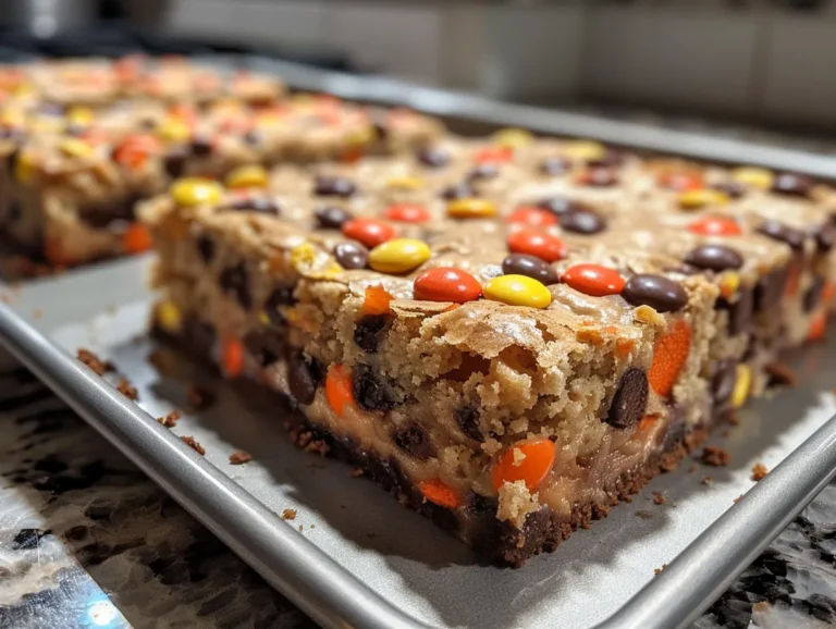 Overhead view of a tray of Halloween Crack