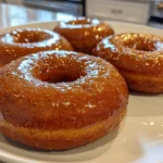 Pile of Freshly Baked Pumpkin Donuts