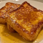 Pumpkin French Toast Plated