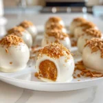 Homemade Pumpkin Cheesecake Truffles